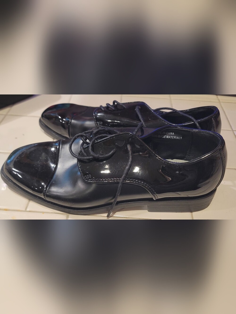 After SIX Men's Shoes For Tuxedo 10.5W Black